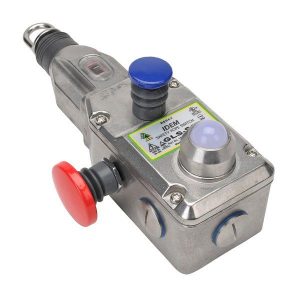 Idem 144020A-FZ: GLS-SS 3NC 1NO 1/2"NPT E-Stop & LED 24V -40C version