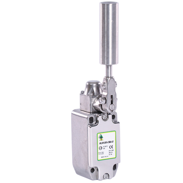 HLM-SS-CBA-Mini-belt-alignment-switch-Stainless-Steel-ip69k.jpg Idem 175464: HLM-SS-CBA-EX 2NC Switch SS Roller
