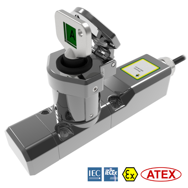 Idem M-ISB-CB-22-EX: Control 2NC 2NO Switch Box EX with 3m Pre-wired Die Cast