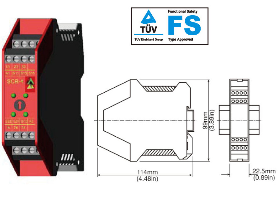 Idem 180006-P: SCR-4-TD2 24V pluggable screw terminals