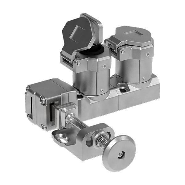 Idem SS-HT-D-L-11: SS Handle Tongue Interlock 1 Key Free 1 Key Trap LH