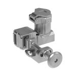 Idem SS-HT-S-R: SS Handle Tongue Interlock 1 Key Free Act. Locked RH