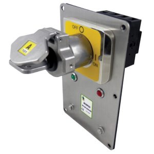 Idem SS-ISP-SKR-WR-40: Solenoid Release Isolation Switch Panel Mount IP65 40A 4