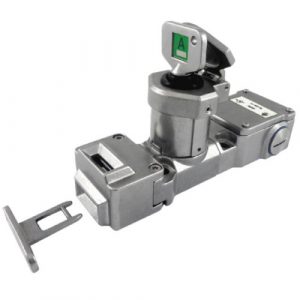 Idem SS-TSR-CB-22-M: Single 2NC 2NO Tongue Interlock with Contact BlockM20Key