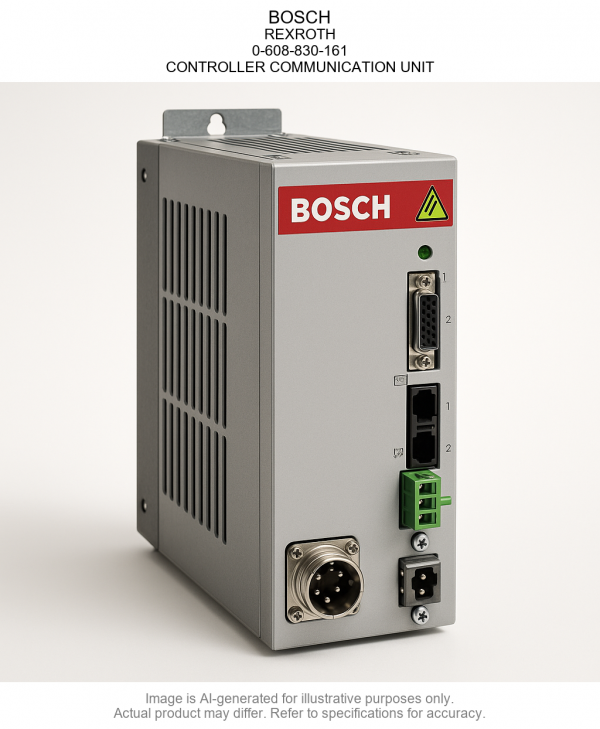 0-608-830-161.png BOSCH; REXROTH; 0-608-830-161; CONTROLLER COMMUNICATION UNIT