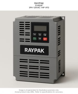 RAYPAK; 014924F; 3PH 120VAC 1HP Variable Frequency Drive