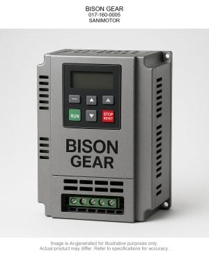 BISON GEAR; 017-160-0005; SANIMOTOR