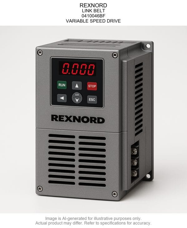 REXNORD; LINK BELT; 0410046BF; VARIABLE SPEED DRIVE