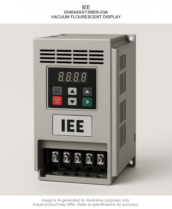 IEE; 05464ASSY38805-03A; VACUUM FLOURESCENT DISPLAY