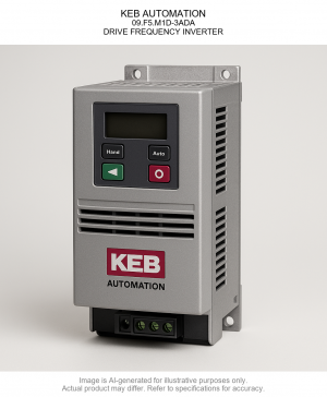 KEB AUTOMATION; 09.F5.M1D-3ADA; DRIVE FREQUENCY INVERTER