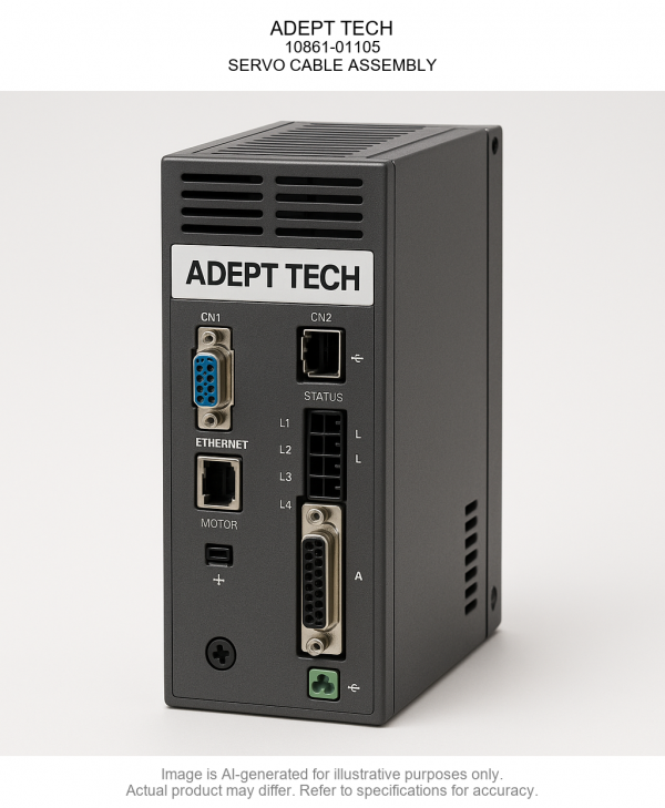 10861-01105.png ADEPT TECH; 10861-01105; SERVO CABLE ASSEMBLY