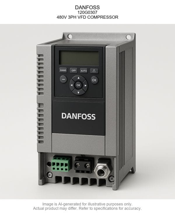 DANFOSS; 120G0307; 480V 3PH Variable Frequency Drive COMPRESSOR