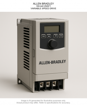 ALLEN BRADLEY; 160-AA12NSF1; VARIABLE SPEED DRIVE