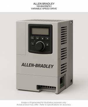 ALLEN BRADLEY; 160-BA03NPS1; VARIABLE SPEED DRIVE