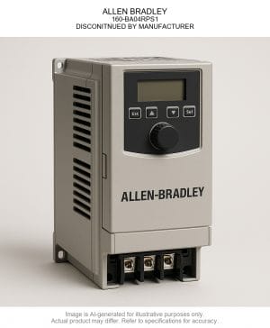 ALLEN BRADLEY; 160-BA04RPS1; DISCONITNUED BY MANUFACTURER
