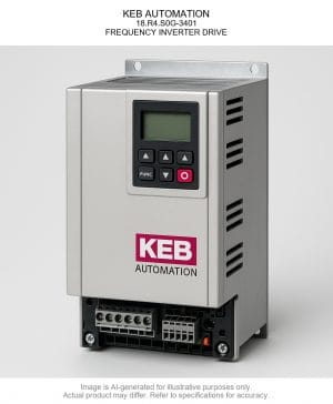 KEB AUTOMATION; 18.R4.S0G-3401; FREQUENCY INVERTER DRIVE