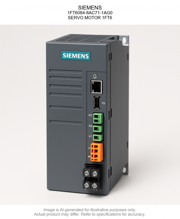 1FT6084-8AC71-1AG0.png SIEMENS; 1FT6084-8AC71-1AG0; SERVO MOTOR 1FT6