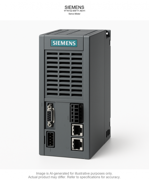 SIEMENS; 1FT6132-6SF71-4EH1; Servo Motor