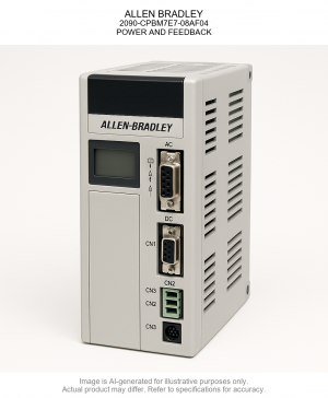 ALLEN BRADLEY; 2090-CPBM7E7-08AF04; POWER AND FEEDBACK