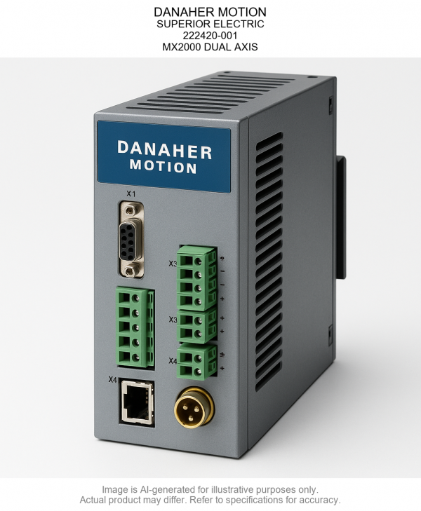 DANAHER MOTION; SUPERIOR ELECTRIC; 222420-001; MX2000 DUAL AXIS