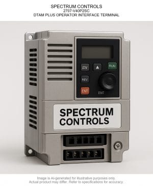 SPECTRUM CONTROLS; 2707-V40P2SC; DTAM PLUS OPERATOR INTERFACE TERMINAL