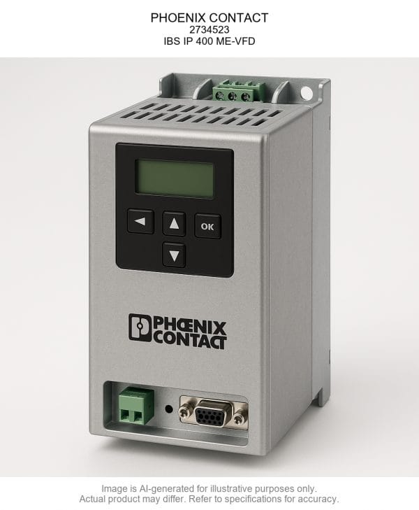 PHOENIX CONTACT; 2734523; IBS IP 400 ME-Variable Frequency Drive