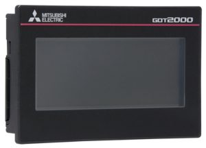 Mitsubishi GT2103-PMBDS: Graphic touch terminal; 3.8" Screen; TFT monochrome display