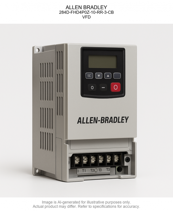 ALLEN BRADLEY; 284D-FHD4P0Z-10-RR-3-CB; Variable Frequency Drive