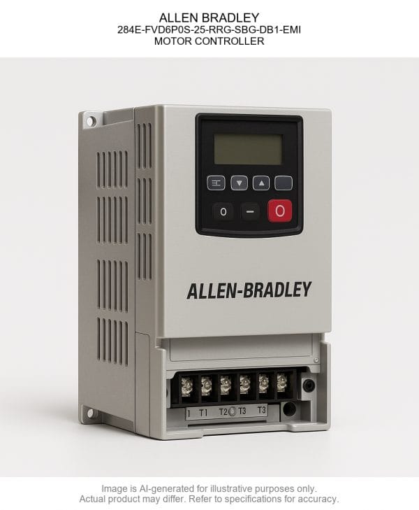 ALLEN BRADLEY; 284E-FVD6P0S-25-RRG-SBG-DB1-EMI; MOTOR CONTROLLER