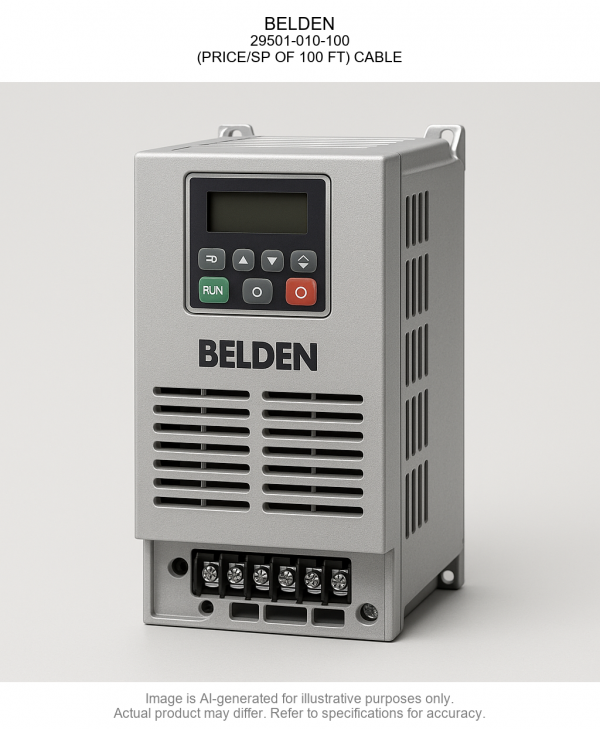 29501-010-100.png BELDEN; 29501-010-100; (PRICE/SP OF 100 FT) CABLE