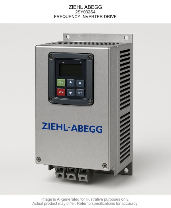 2SY032S4.png ZIEHL ABEGG; 2SY032S4; FREQUENCY INVERTER DRIVE