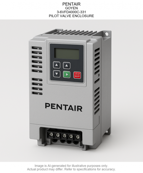 3-6VFD4000C-331.png PENTAIR; GOYEN; 3-6Variable Frequency Drive4000C-331; PILOT VALVE ENCLOSURE