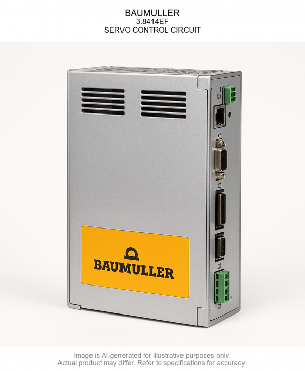 3.8414EF.png BAUMULLER; 3.8414EF; SERVO CONTROL CIRCUIT