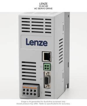 LENZE; 33.9212E; AC SERVO DRIVE