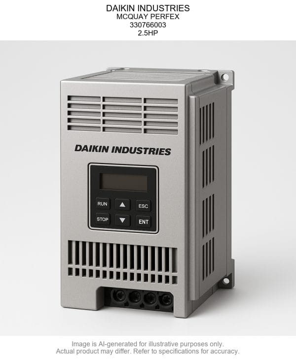 330766003.png DAIKIN INDUSTRIES; MCQUAY PERFEX; 330766003; 2.5HP