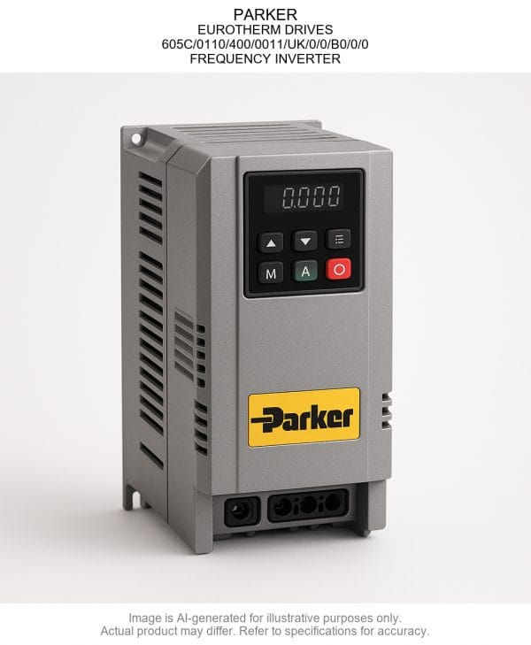PARKER; EUROTHERM DRIVES; 605C/0110/400/0011/UK/0/0/B0/0/0; FREQUENCY INVERTER