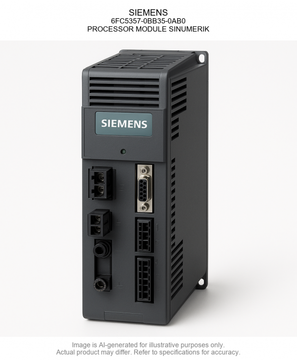 SIEMENS; 6FC5357-0BB35-0AB0; PROCESSOR MODULE SINUMERIK