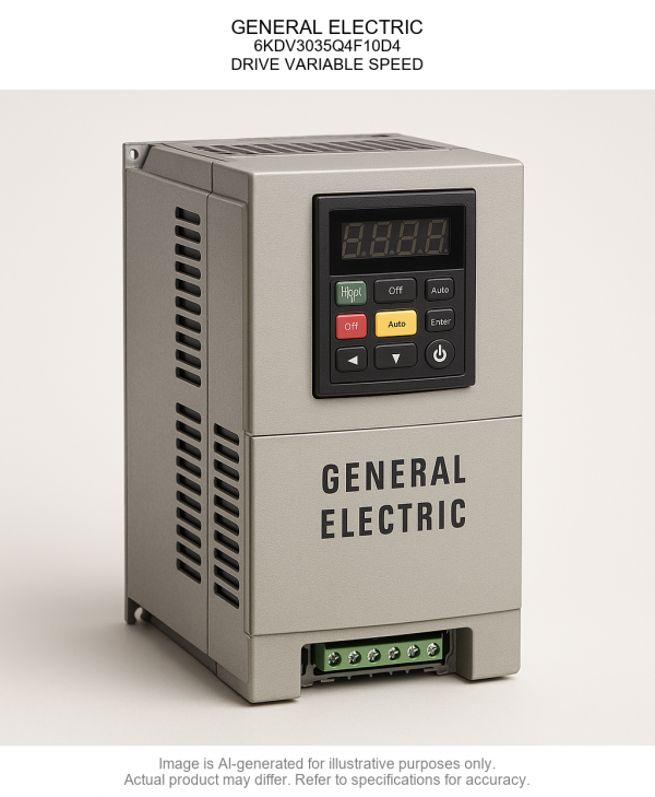 GENERAL ELECTRIC; 6KDV3035Q4F10D4; DRIVE VARIABLE SPEED