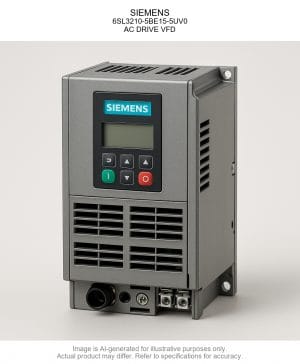 SIEMENS; 6SL3210-5BE15-5UV0; AC DRIVE Variable Frequency Drive