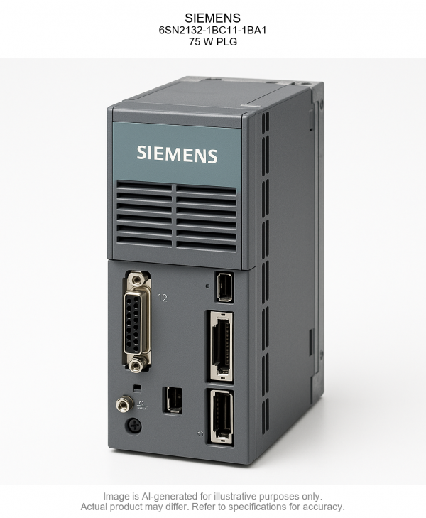SIEMENS; 6SN2132-1BC11-1BA1; 75 W PLG