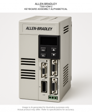 ALLEN BRADLEY; 7300-VDM-2; KEYBOARD ASSEMBLY ALPHABETICAL