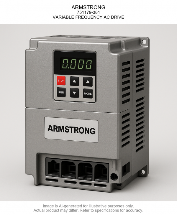 ARMSTRONG; 751179-381; VARIABLE FREQUENCY AC DRIVE