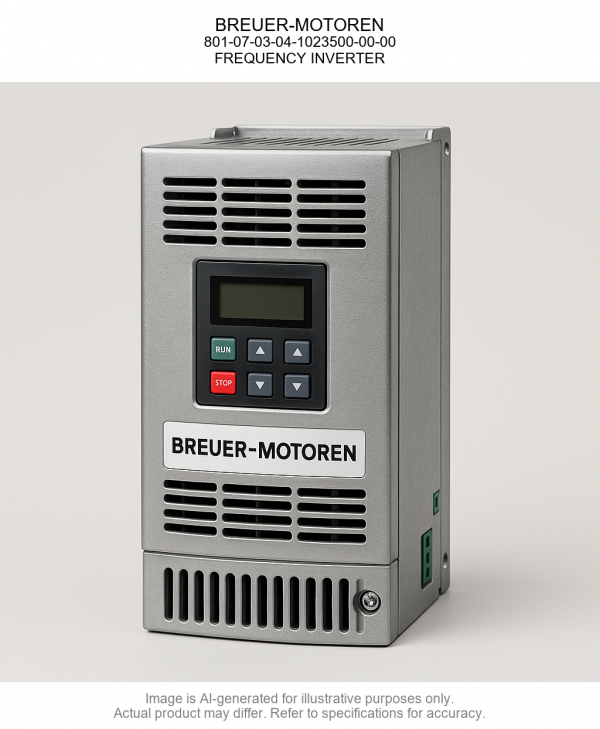 BREUER-MOTOREN; 801-07-03-04-1023500-00-00; FREQUENCY INVERTER