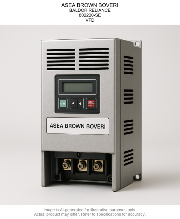 ASEA BROWN BOVERI; BALDOR RELIANCE; 802220-SE; Variable Frequency Drive