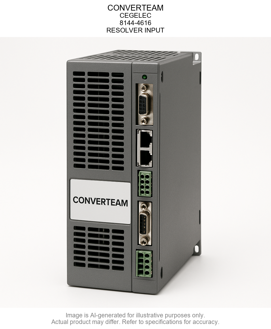 CONVERTEAM; CEGELEC; 8144-4616; RESOLVER INPUT