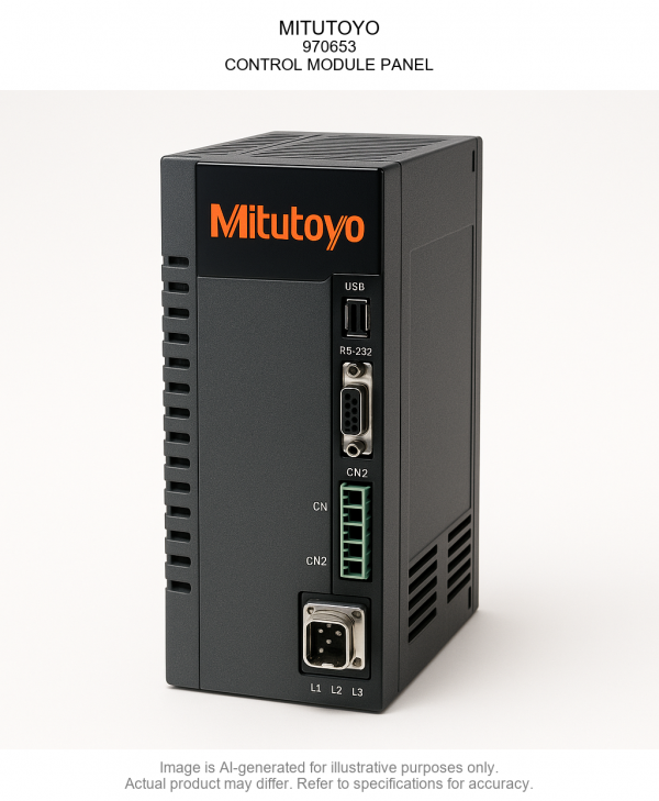 970653.png MITUTOYO; 970653; CONTROL MODULE PANEL