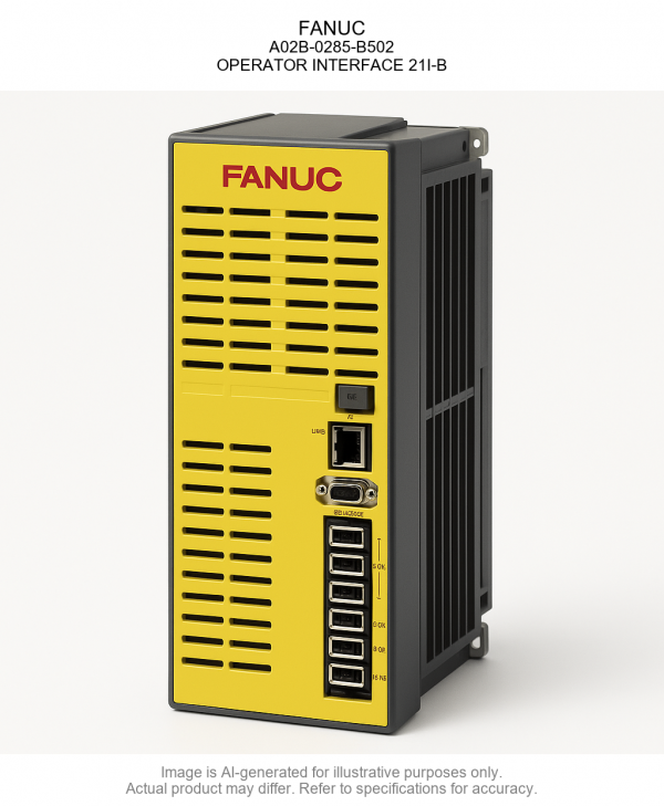 FANUC; A02B-0285-B502; OPERATOR INTERFACE 21I-B