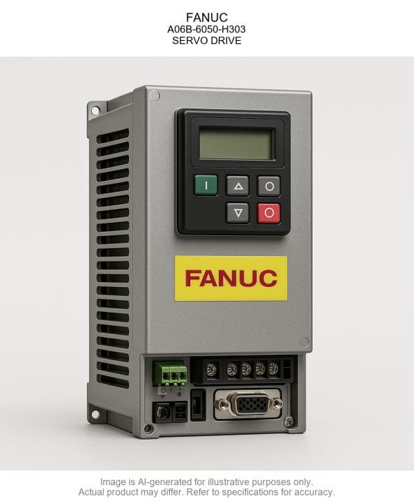 FANUC; A06B-6050-H303; SERVO DRIVE
