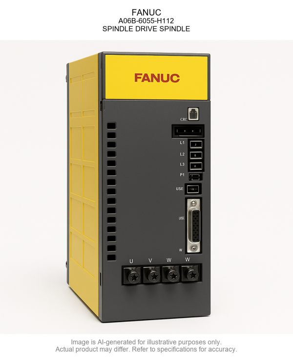 FANUC; A06B-6055-H112; SPINDLE DRIVE SPINDLE