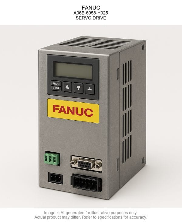 FANUC; A06B-6058-H025; SERVO DRIVE
